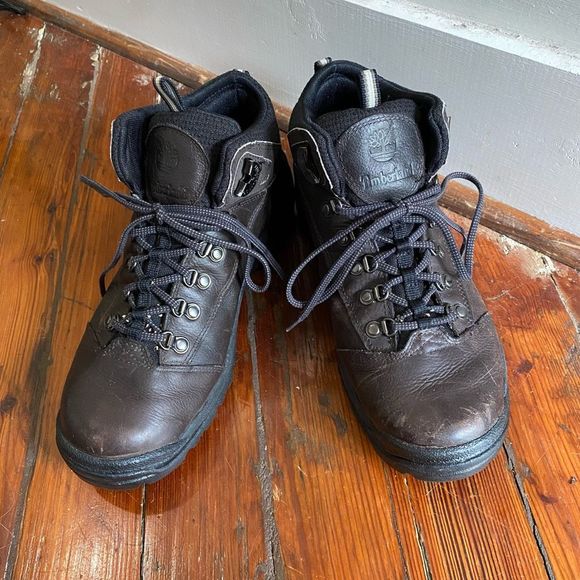 Timberland Brown Hiking Walking Trail Performance Boots Size 9.5 - Picture 3 of 11